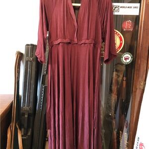 Lila Labor and Postpartum Maternity Gown